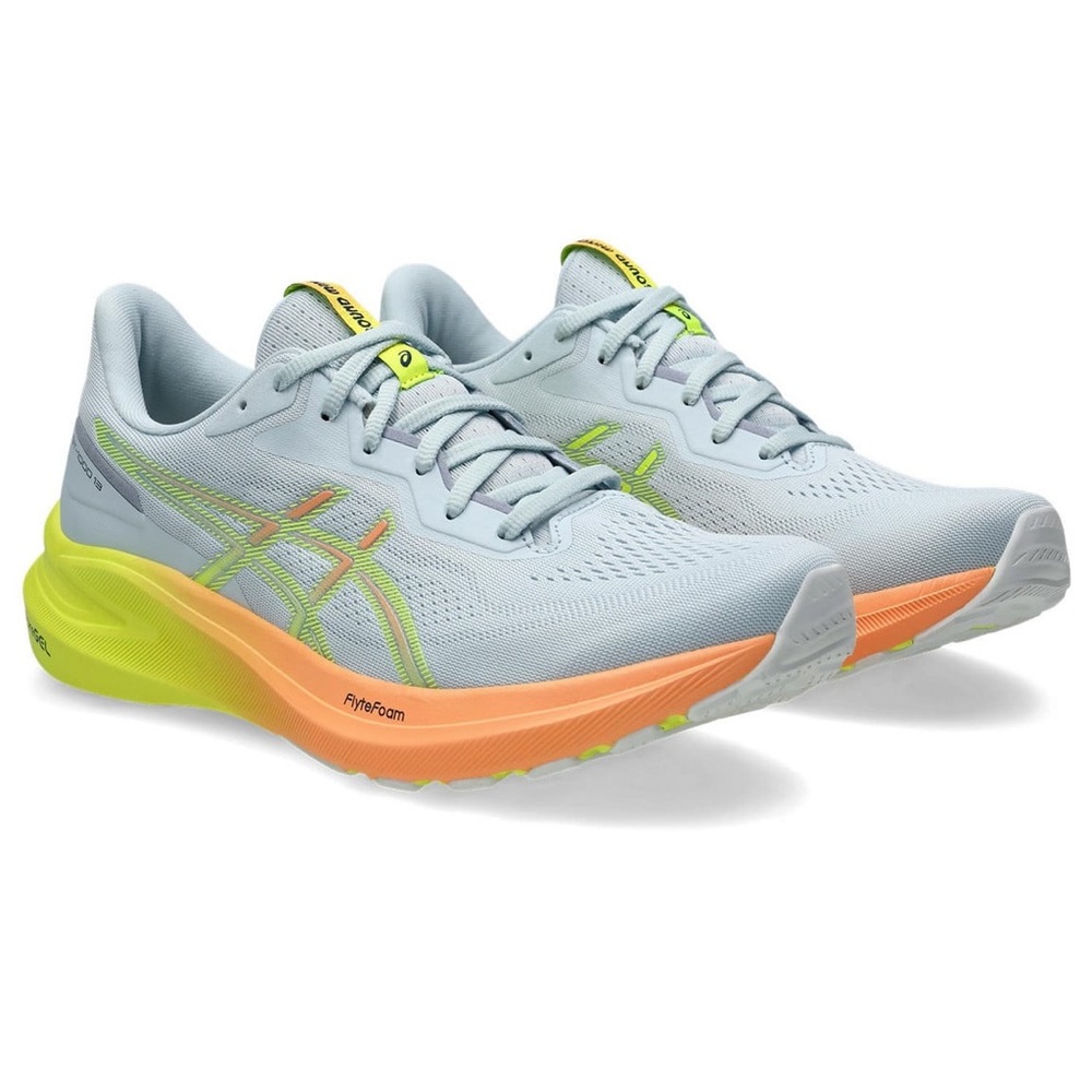ASICS Gel-Nimbus 26 Sneaker Tennis Shoe GT-1000 13 PARIS Blue Orange Neon NEW